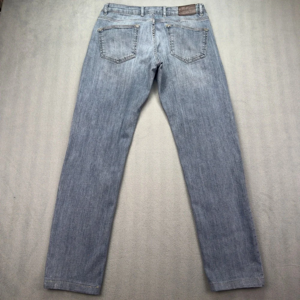 Peter Millar Collection Straight Leg Jeans 33 Blue